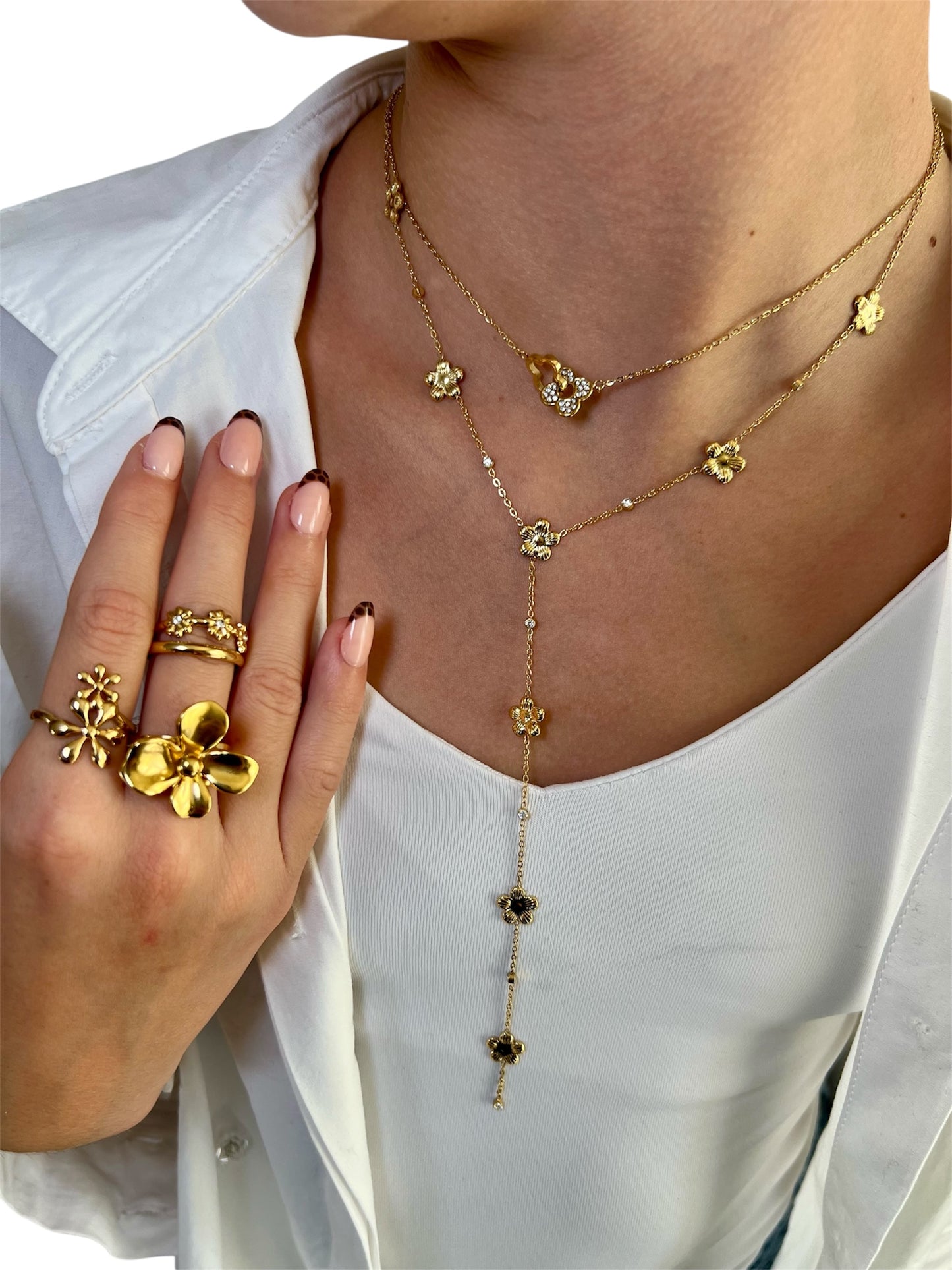 Collier 🌸 en Y Celia