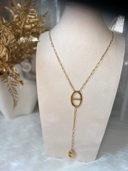 Sautoir Marine doré ou argenté