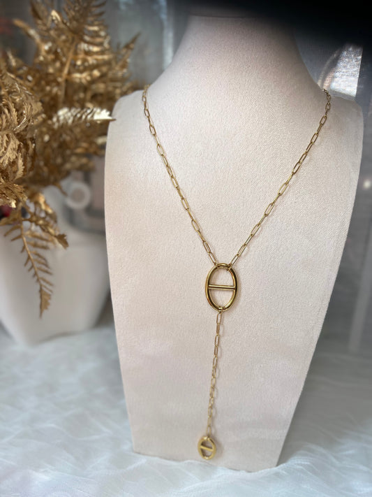 Sautoir Marine doré ou argenté