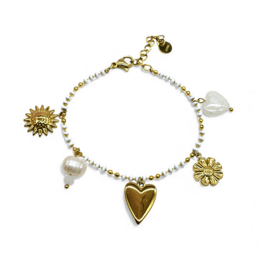 Bracelet Perla blanc